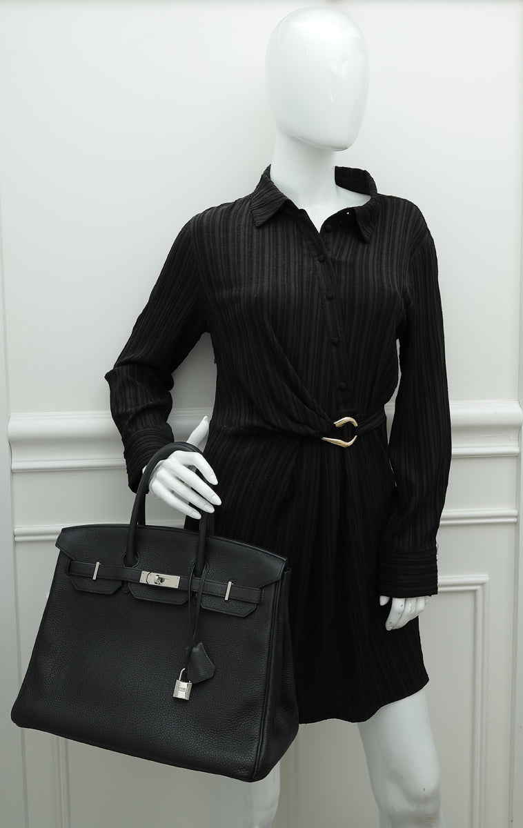 HMS Noir Birkin 35 Bag
