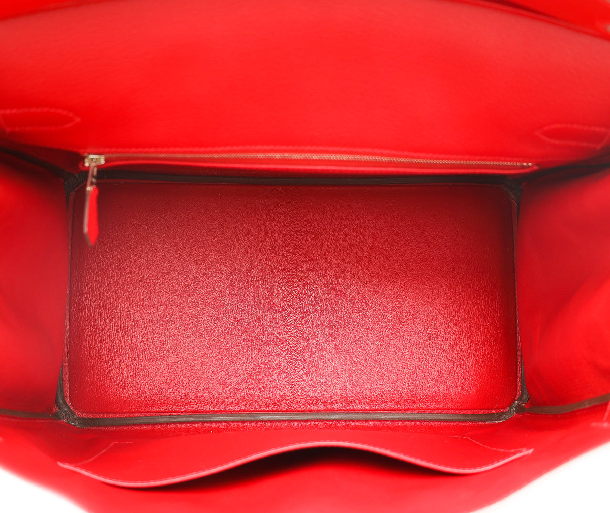 HMS Geranium Retourne Birkin 35 Bag