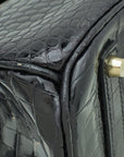 HMS Noir Crocodile Porosus Birkin 35 Bag