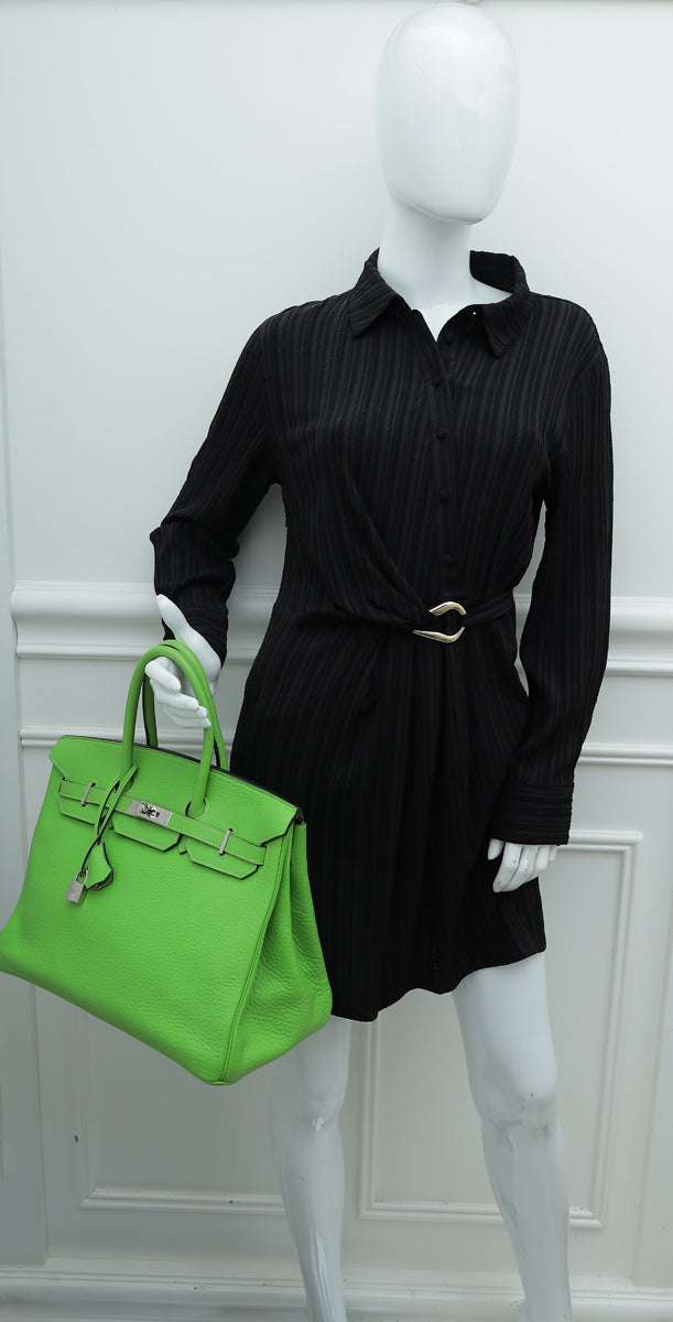 HMS Vert Cru Birkin 35 Bag