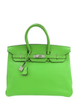 HMS Vert Cru Birkin 35 Bag