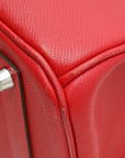 HMS Rouge Casaque Birkin 35 Bag W/ Twilly