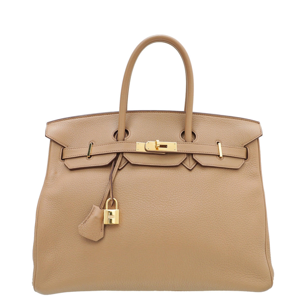 HMS Tabac Camel Birkin 35 Bag