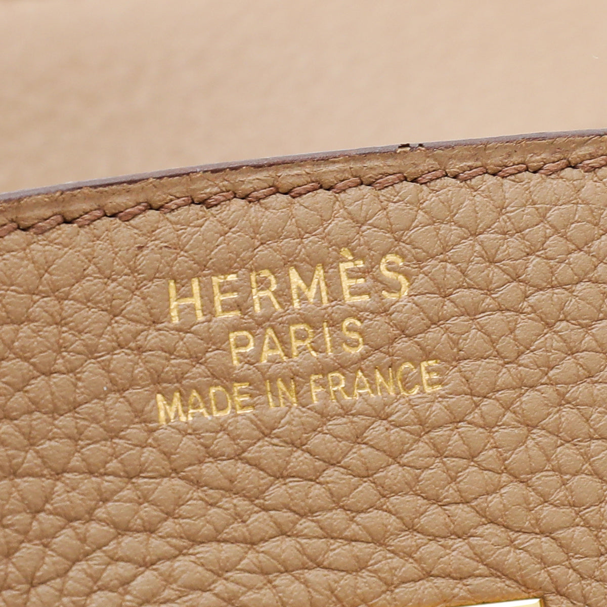 HMS Tabac Camel Birkin 35 Bag
