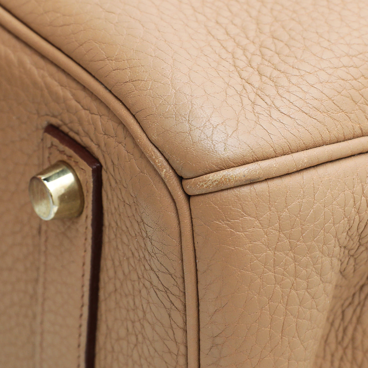 HMS Tabac Camel Birkin 35 Bag