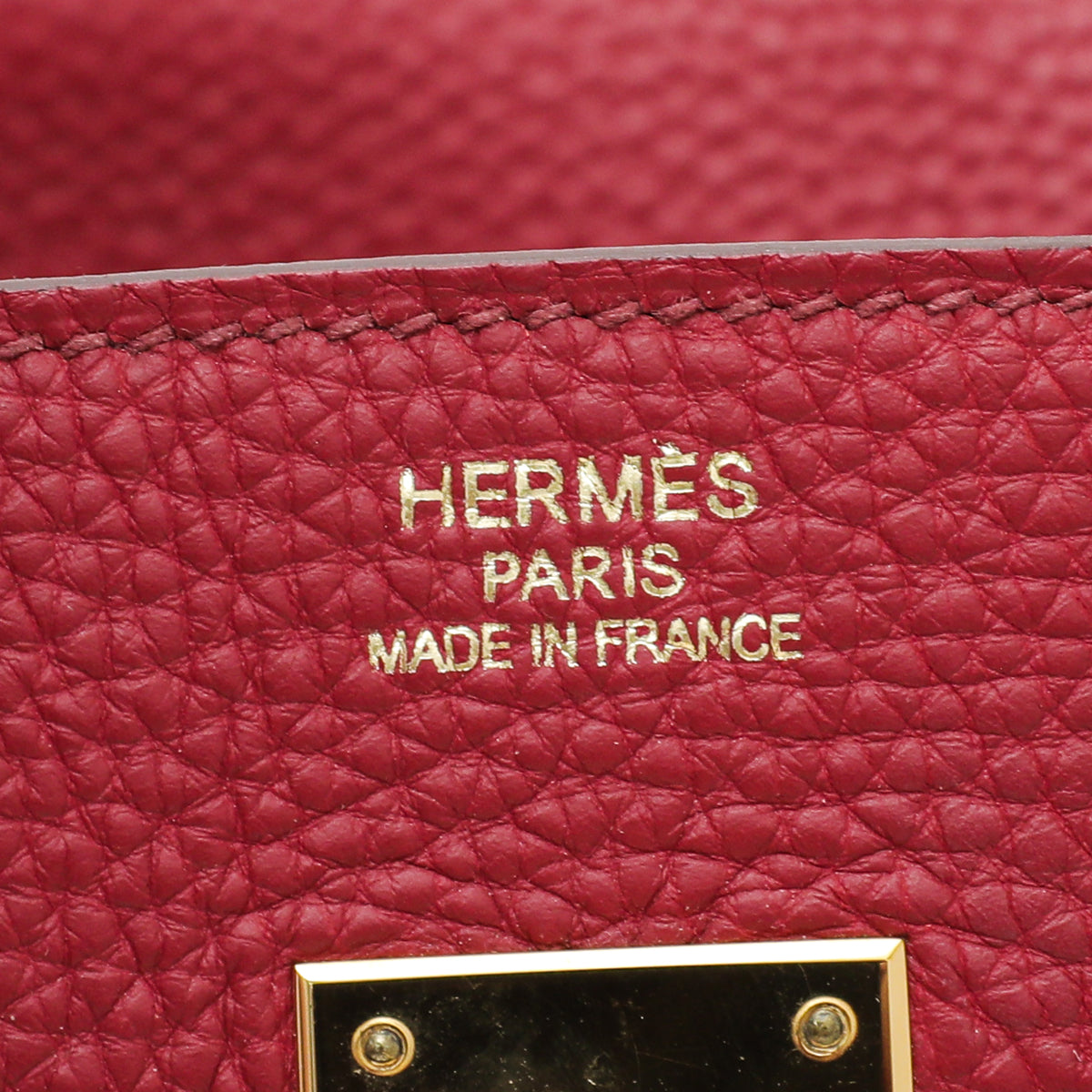 HMS Rouge Vif Birkin 35 Bag