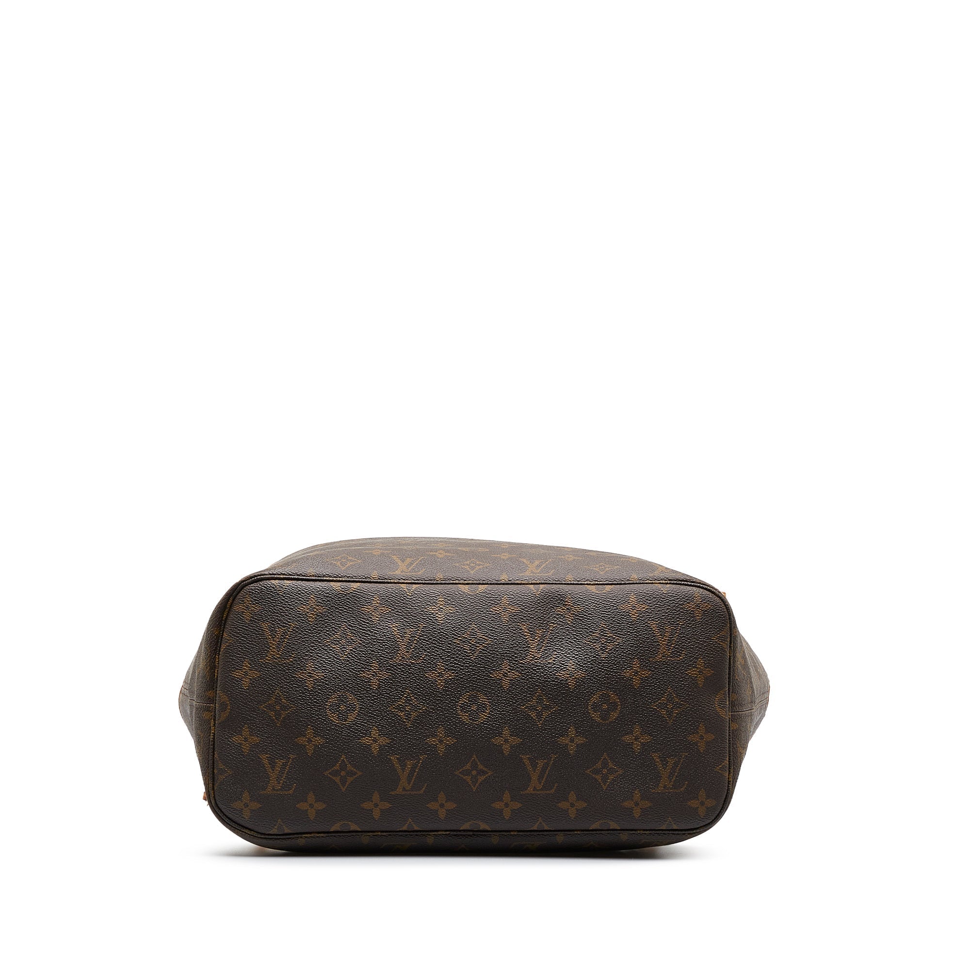 Brown LV Monogram Neverfull MM Tote Bag