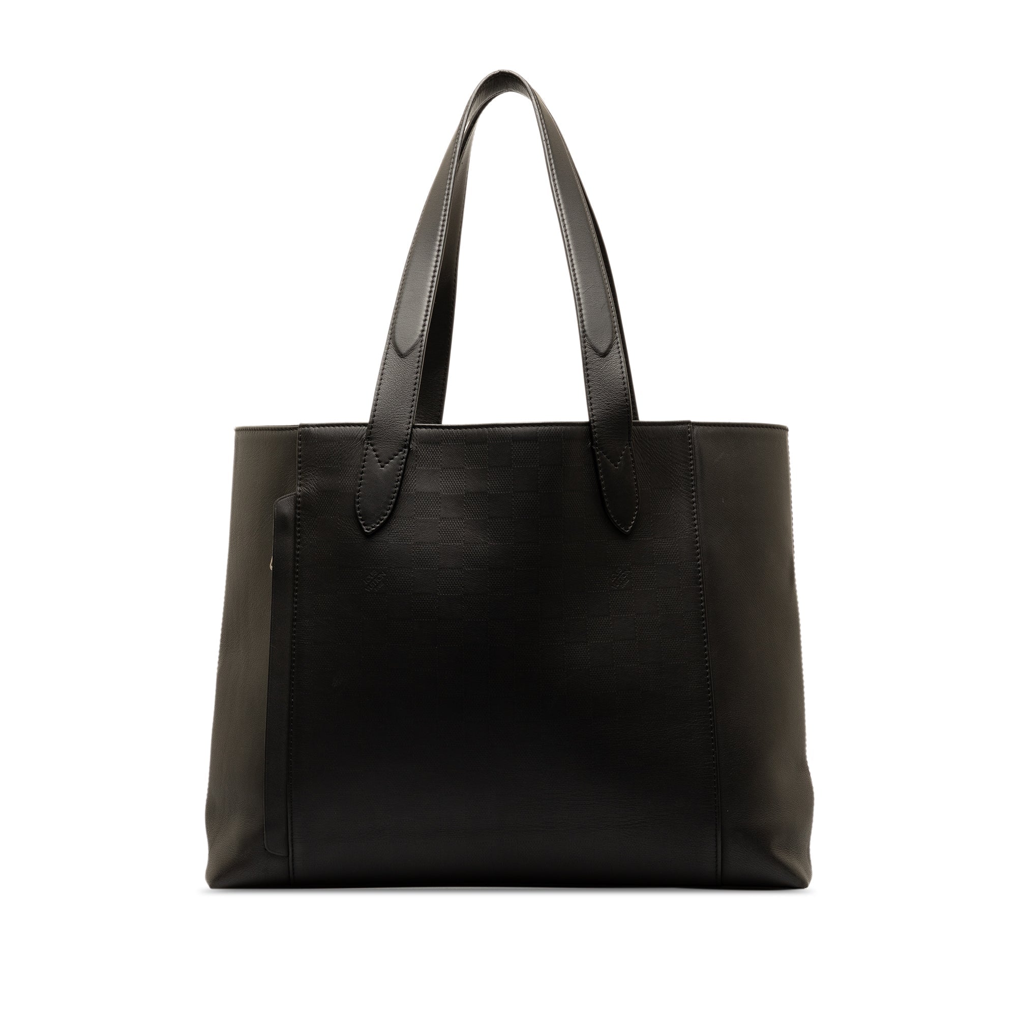 Black LV Damier Infini Cabas Voyage Tote Bag