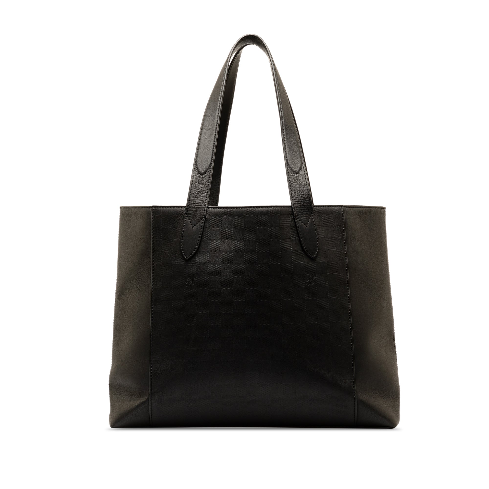 Black LV Damier Infini Cabas Voyage Tote Bag