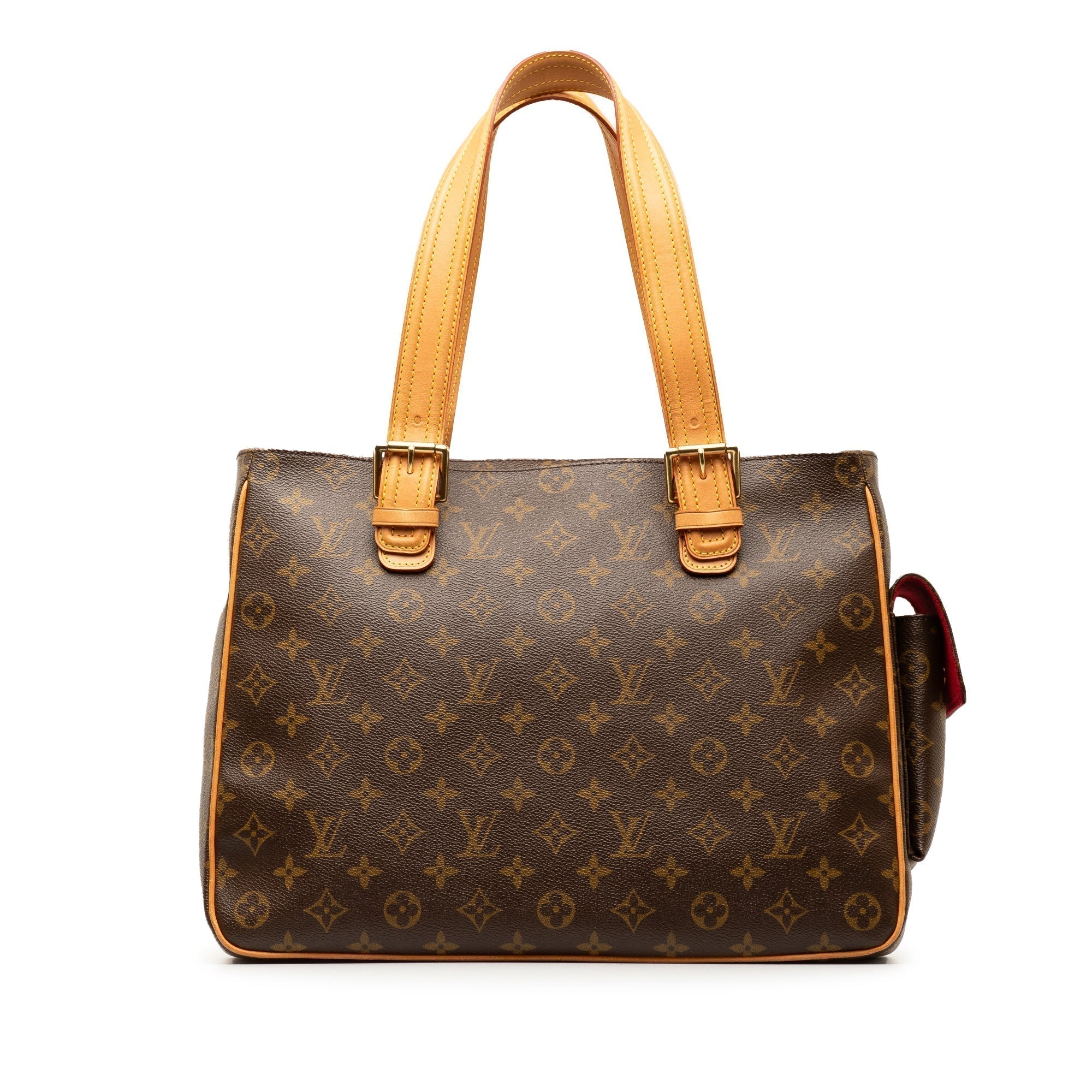Brown LV Monogram Multipli-Cite Tote Bag