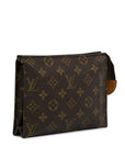 Brown LV Monogram Toiletry Pouch 19