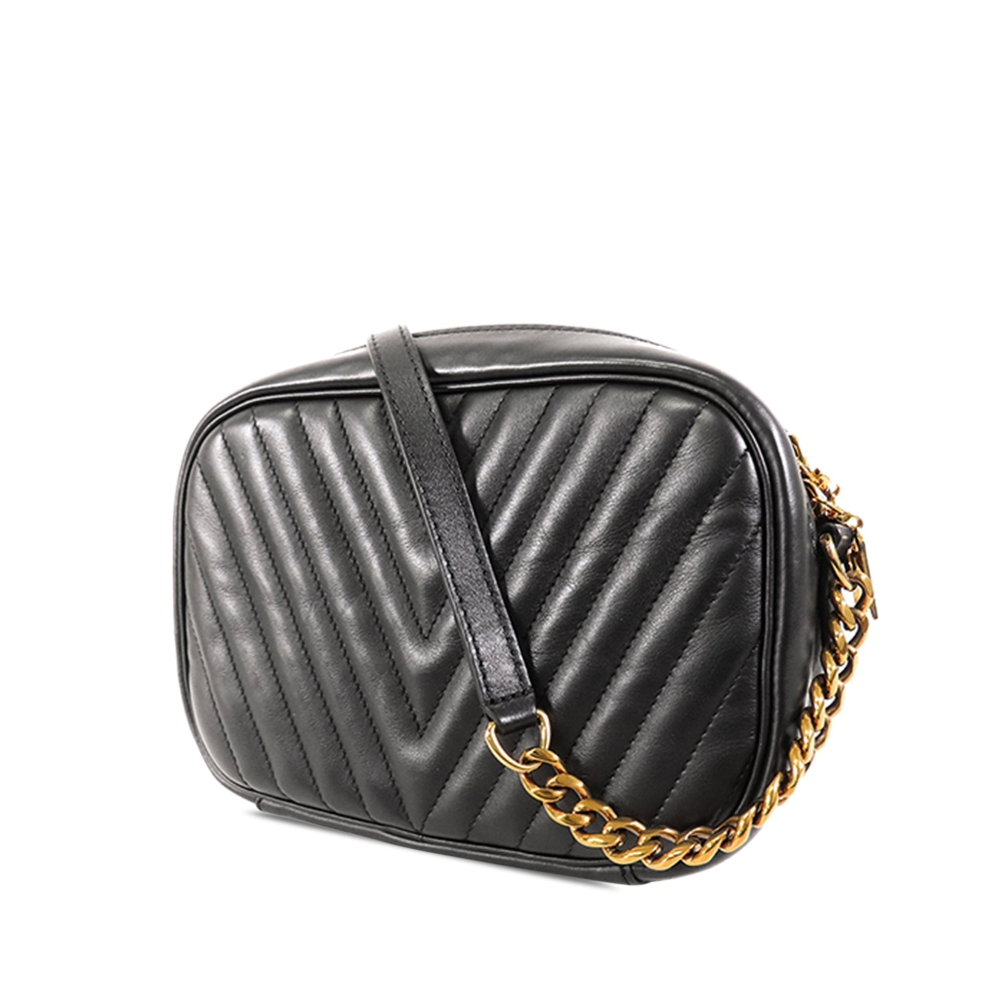 Black LV New Wave Camera Bag