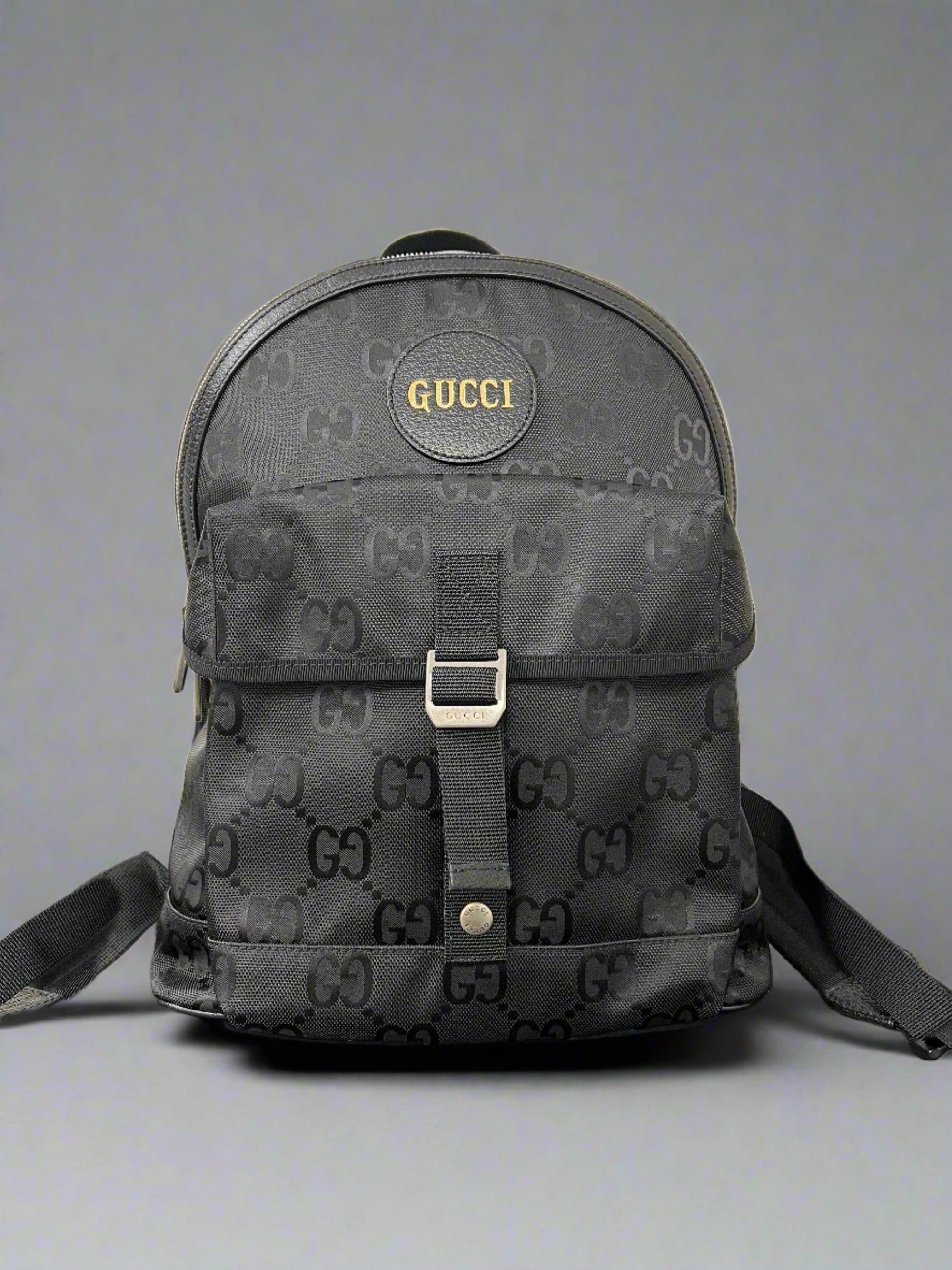 BRAND GCCI Black Nylon Off The Grid Large Backpack