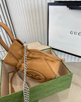 GC597 GCCI Blondie Mini Bucket Bag / 5.9"W x 7.5"H x 3.1"D