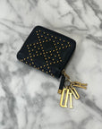 Christian D1OR Cannage Leather D1OR 33-MA0197 Compact wallet Nyvy 7m4p8z