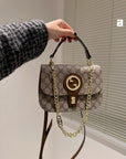 GC497 GCCI Blondie top-handle Bag / 9"W x 6"H x 4.3"D