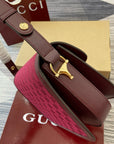 GC667 GCCI Horsebit 1955 Small Shoulder Bag / HIGHEST QUALITY VERSION /  9.8"W x 7"H x 3.1"D