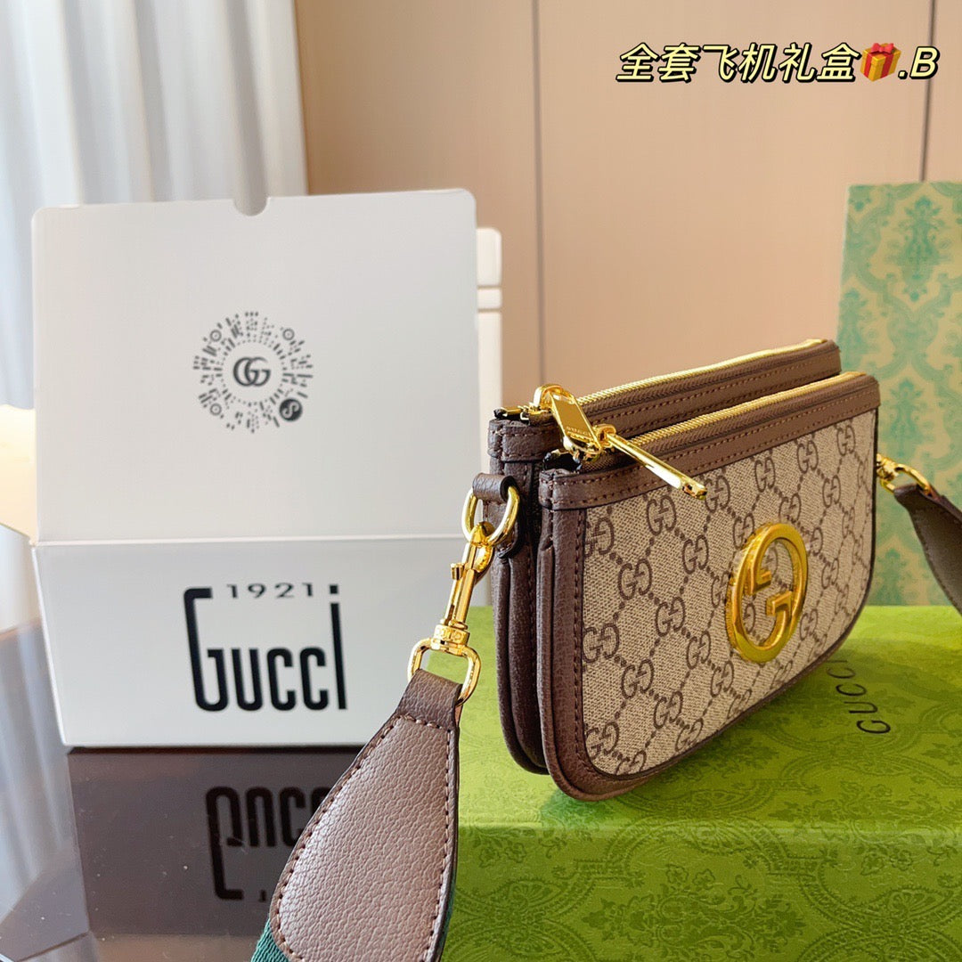 GC565 GCCI Blondie GG mini bag / 7.9"W x 5.1"H x 1"D