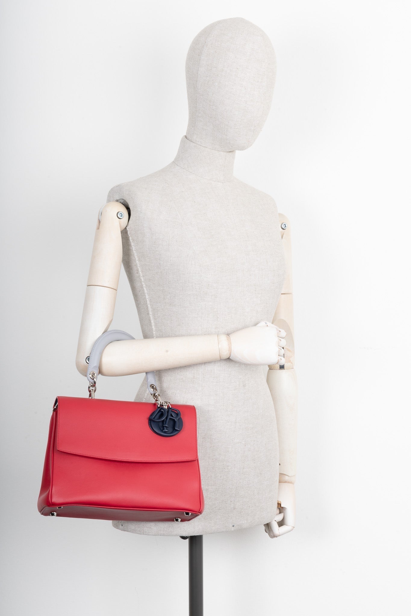 CHRISTIAN D1OR Be D1OR Crossbody Bag Red