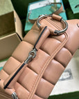 GC590G GCCI Horsebit Chain Small Shoulder Bag / HIGHEST QUALITY VERSION / 10.6"W x 4.5"H x 2"D