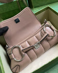 GC591 GCCI Horsebit Chain Small Shoulder Bag / HIGHEST QUALITY VERSION / 10.6"W x 4.5"H x 2"D