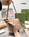 GCCI  Marmont Matelassè Handbag (Shoulder Bag Cross body)