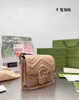 GCCI  Marmont Matelassè Handbag (Shoulder Bag Cross body)