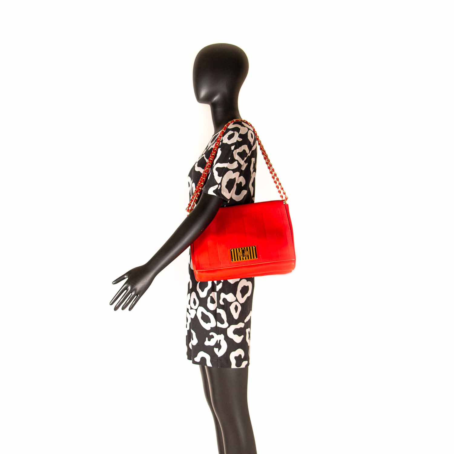 FNDI Claudia Leather Large Flap