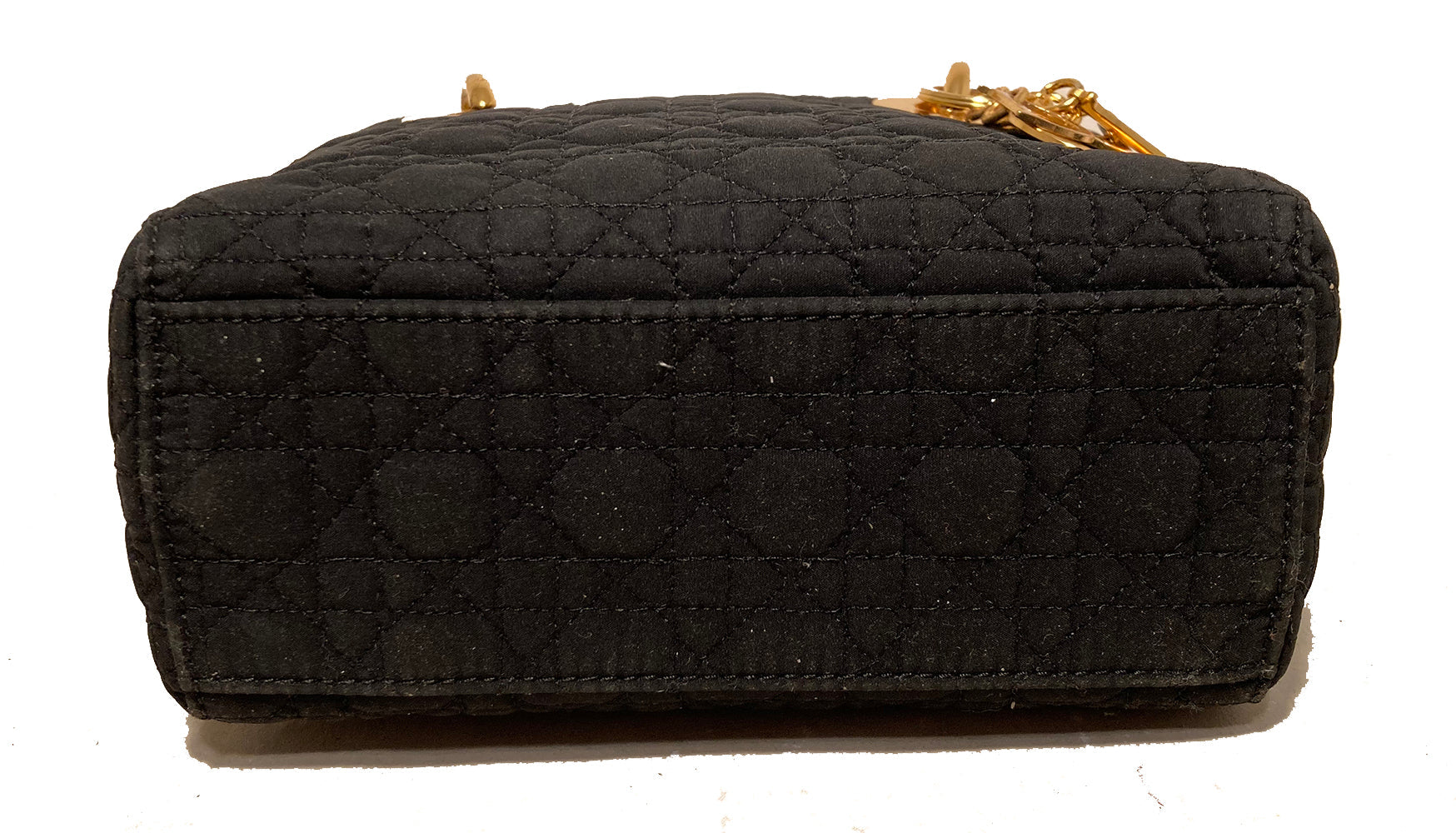 Christian D1OR Black Nylon Mini Lady D1OR Bag