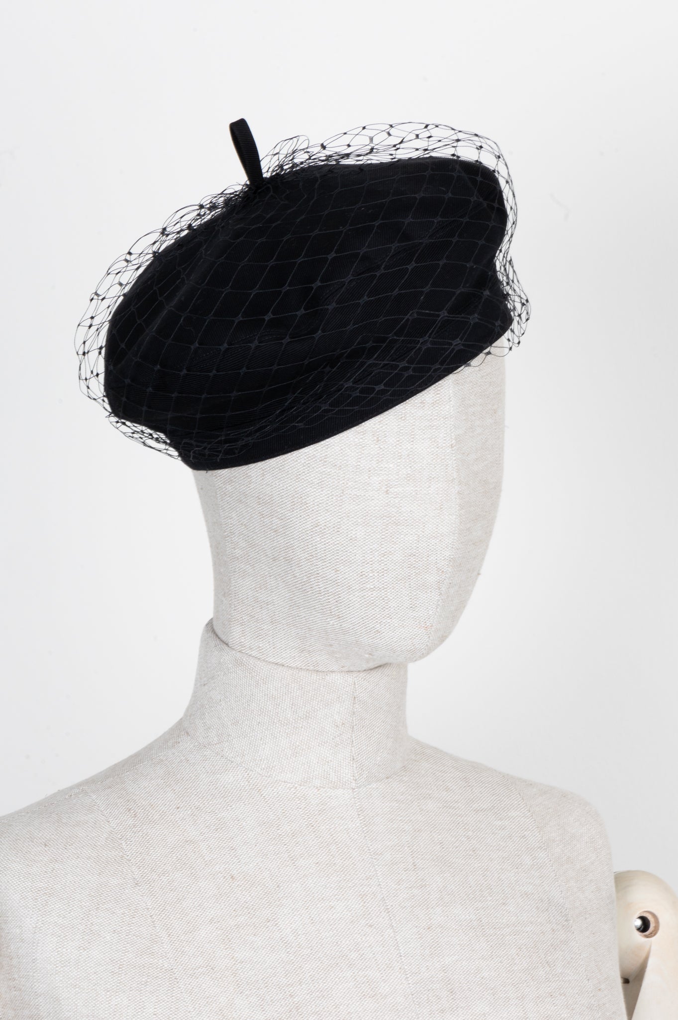 CHRISTIAN D1OR Arty Beret Black