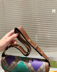 GC594 GCCI Horsebit 1955 Shoulder Bag / 9.8"W x 7"H x 3.1"D