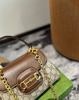 GC635 GCCI Horsebit 1955 mini/Medium Bag