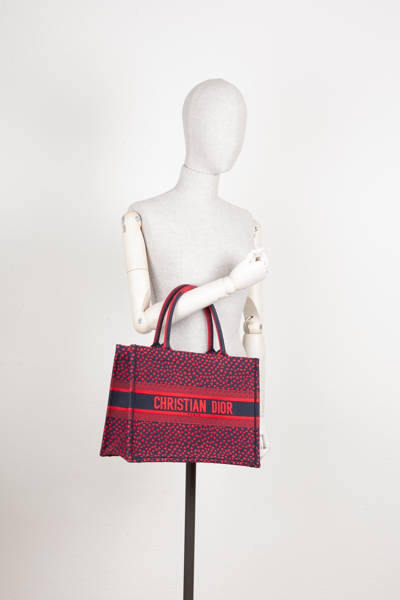 CHRISTIAN D1OR Book Tote Medium I Love Paris