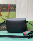 GC469 GCCI Horsebit 1955 Small Shoulder Bag / 8"W x 5.7"H x 2"D