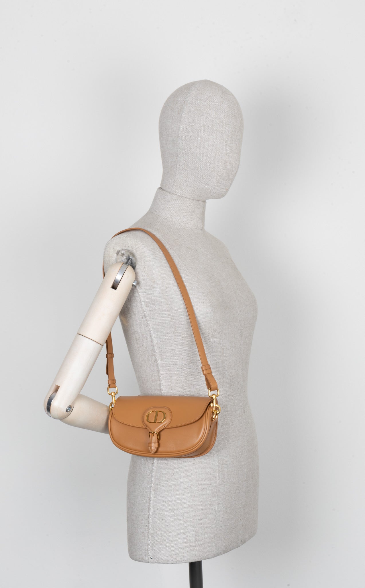 CHRISTIAN D1OR Bobby East West Bag Beige