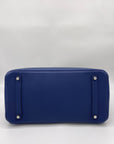 HMS Birkin 35 Canvas Bleu de Prusse Palladium Hardware