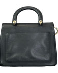 Be D1OR Flap Small Bullcalf Black GHW