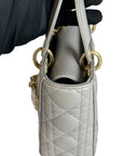 ABCD1OR Lady D1OR Small Lambskin Quilted Grey GHW