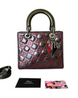 Anselm Reyle Lady D1OR Medium Metallic Lambskin Grey SHW