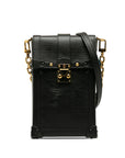 Black LV Epi Vertical Trunk Pochette Crossbody Bag