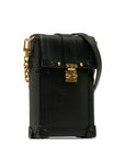 Black LV Epi Vertical Trunk Pochette Crossbody Bag