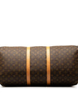 Brown LV Monogram Keepall 60 Travel Bag