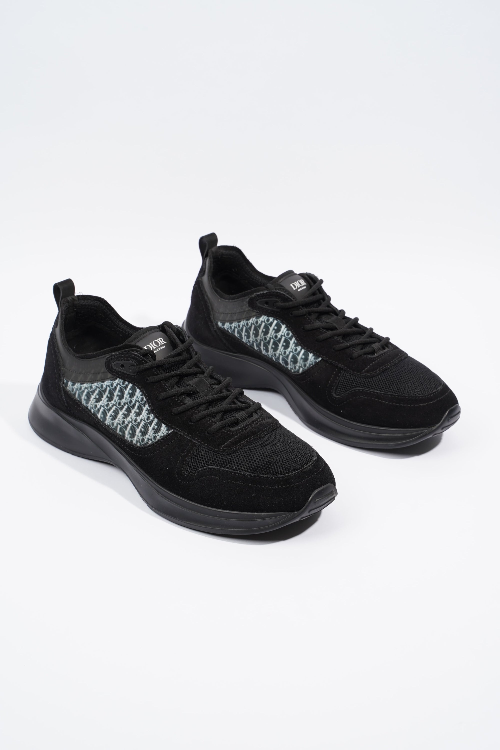 Christian D1OR B25 Black / White Oblique Mesh EU 45 UK 11