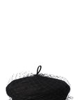 CHRISTIAN D1OR Arty Beret Black