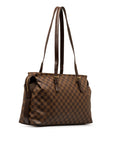 Brown LV Damier Ebene Chelsea Shoulder Bag