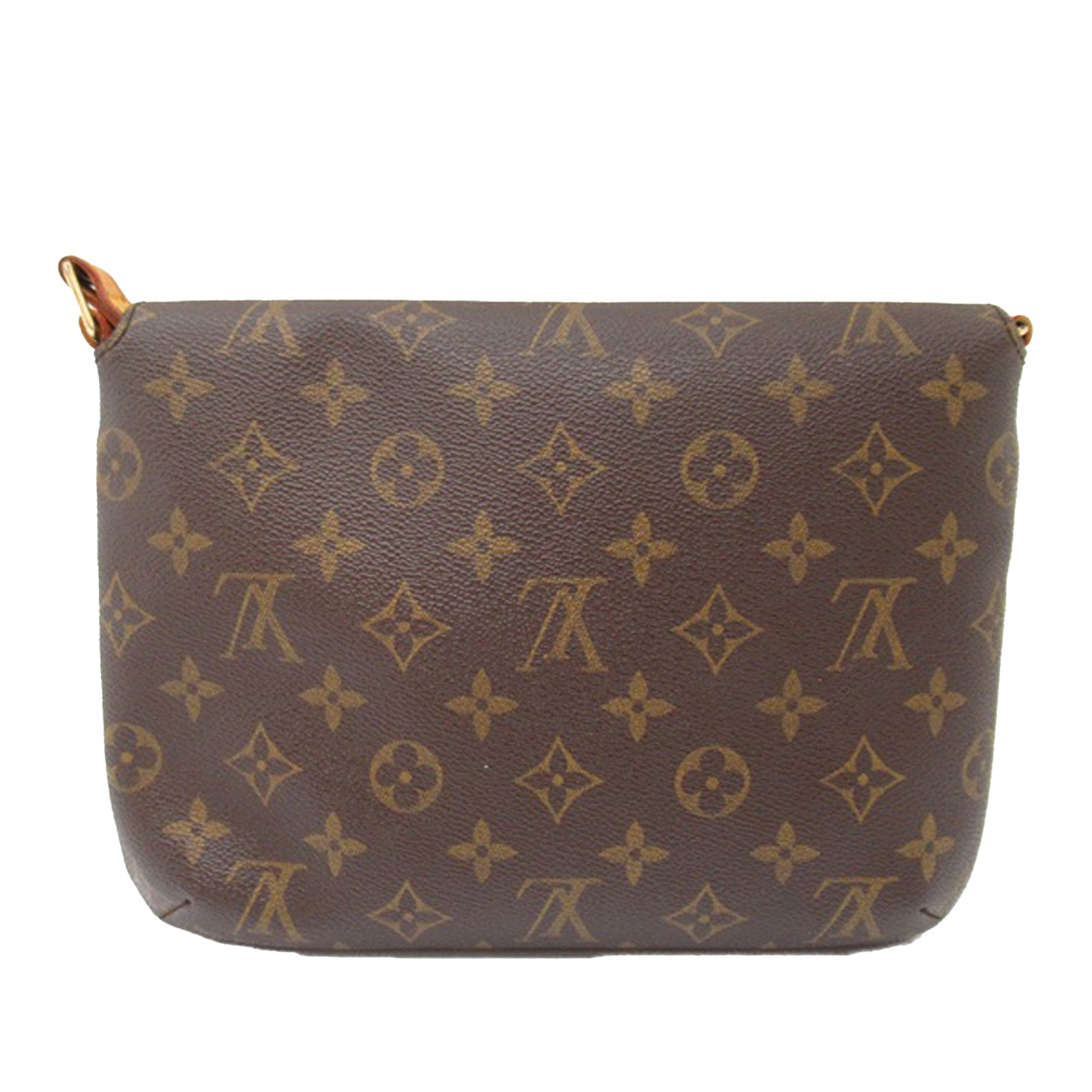 Brown LV Monogram Musette Tango Short Strap Shoulder Bag