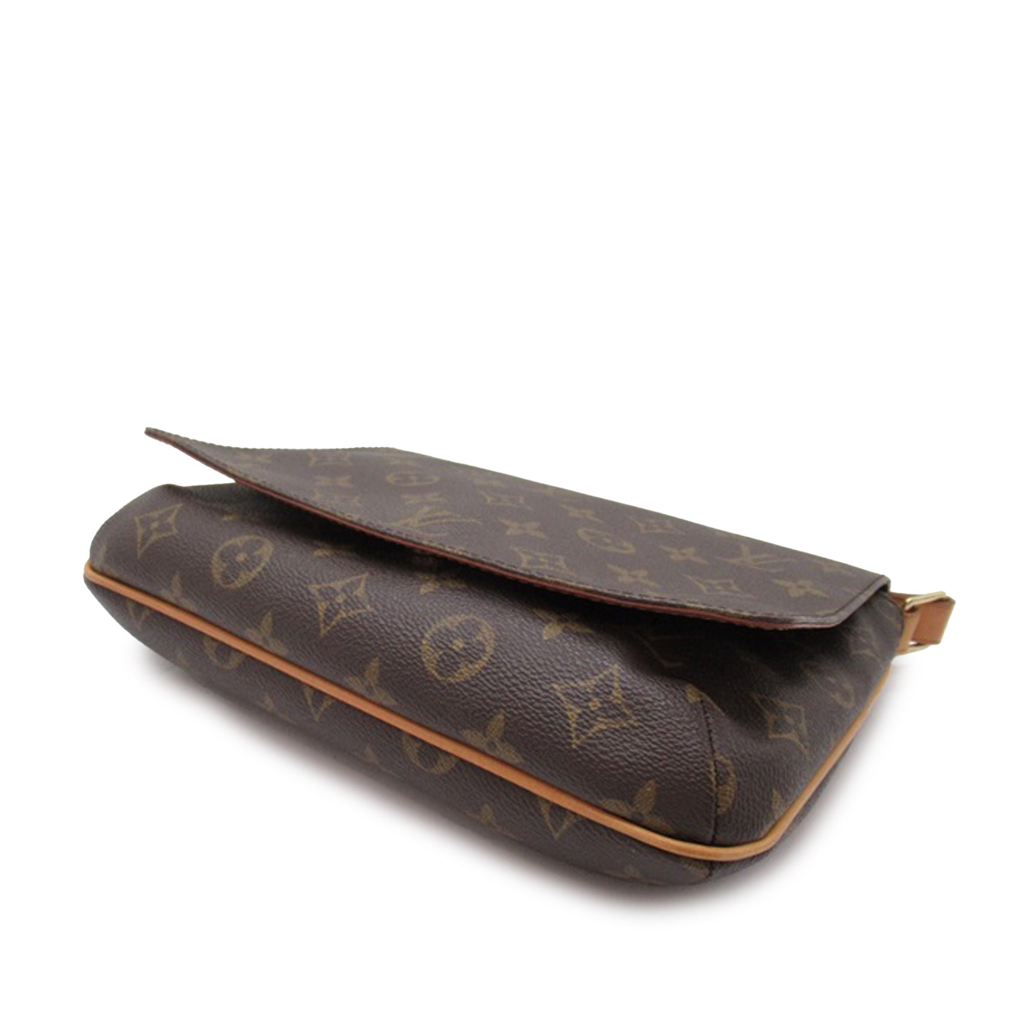Brown LV Monogram Musette Tango Short Strap Shoulder Bag