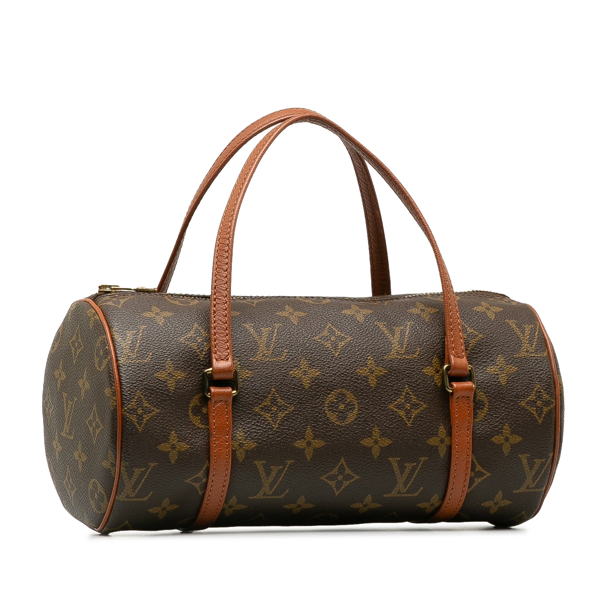 Brown LV Monogram Papillon 26 HandBag