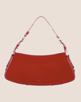 CHRISTIAN D1OR 2003 RED LEATHER BONDAGE BAG