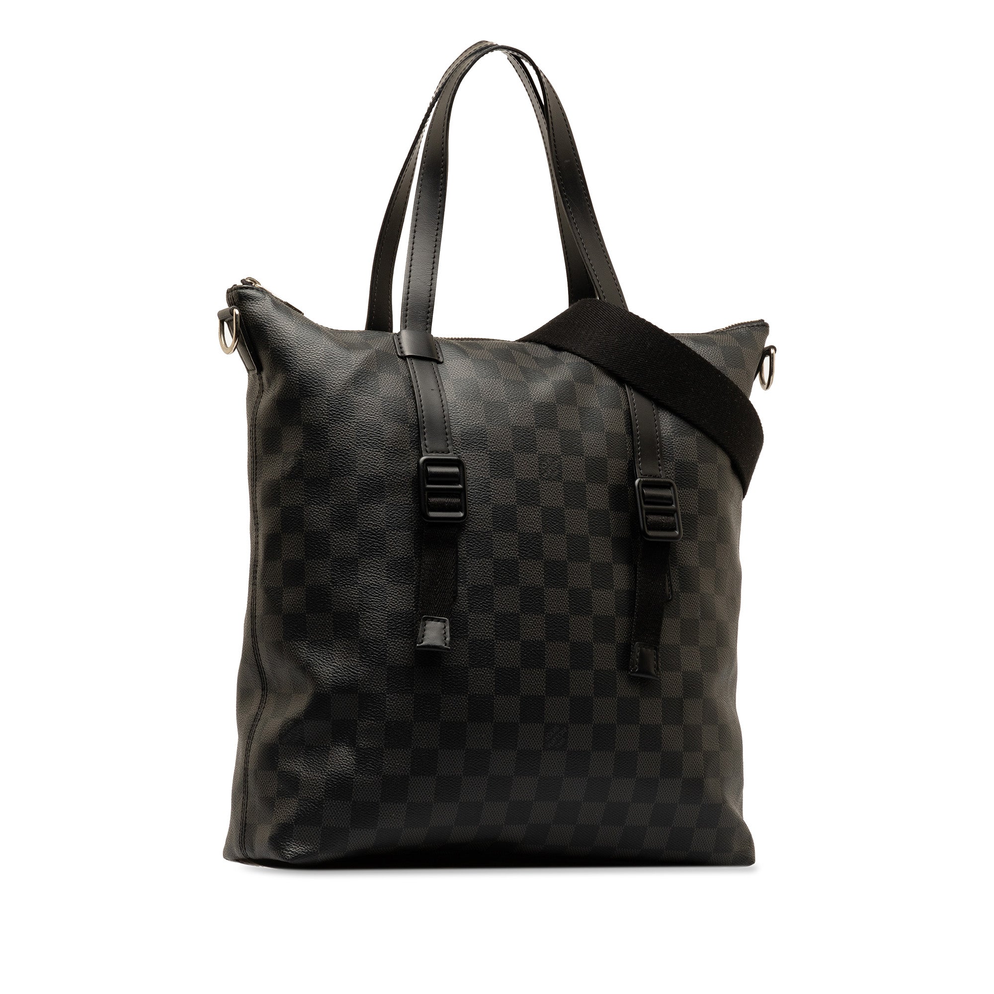 Black LV Damier Graphite Skyline Satchel